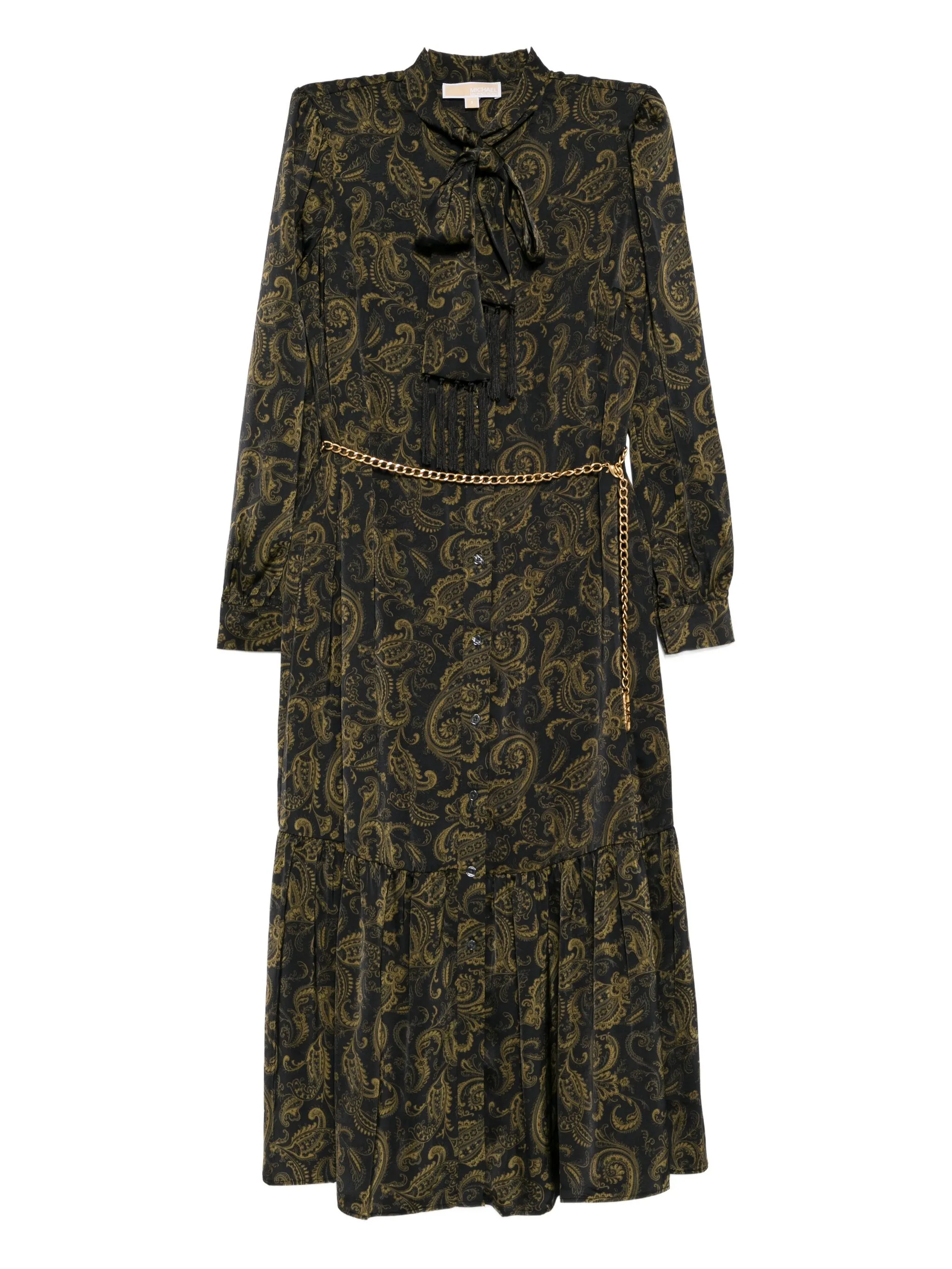 Платье миди с принтом пейсли Michael Kors, черный
Платье миди с принтом пейсли Michael Kors, черный