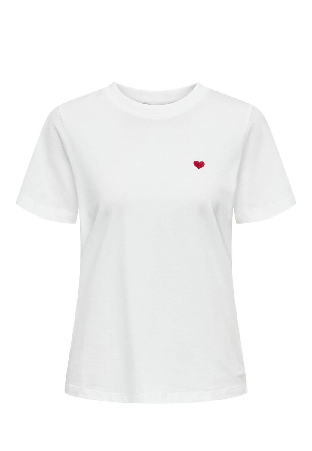 Футболка женская Jacqueline de Yong однотонная, белый 
Футболка женская Jacqueline de Yong однотонная, белый