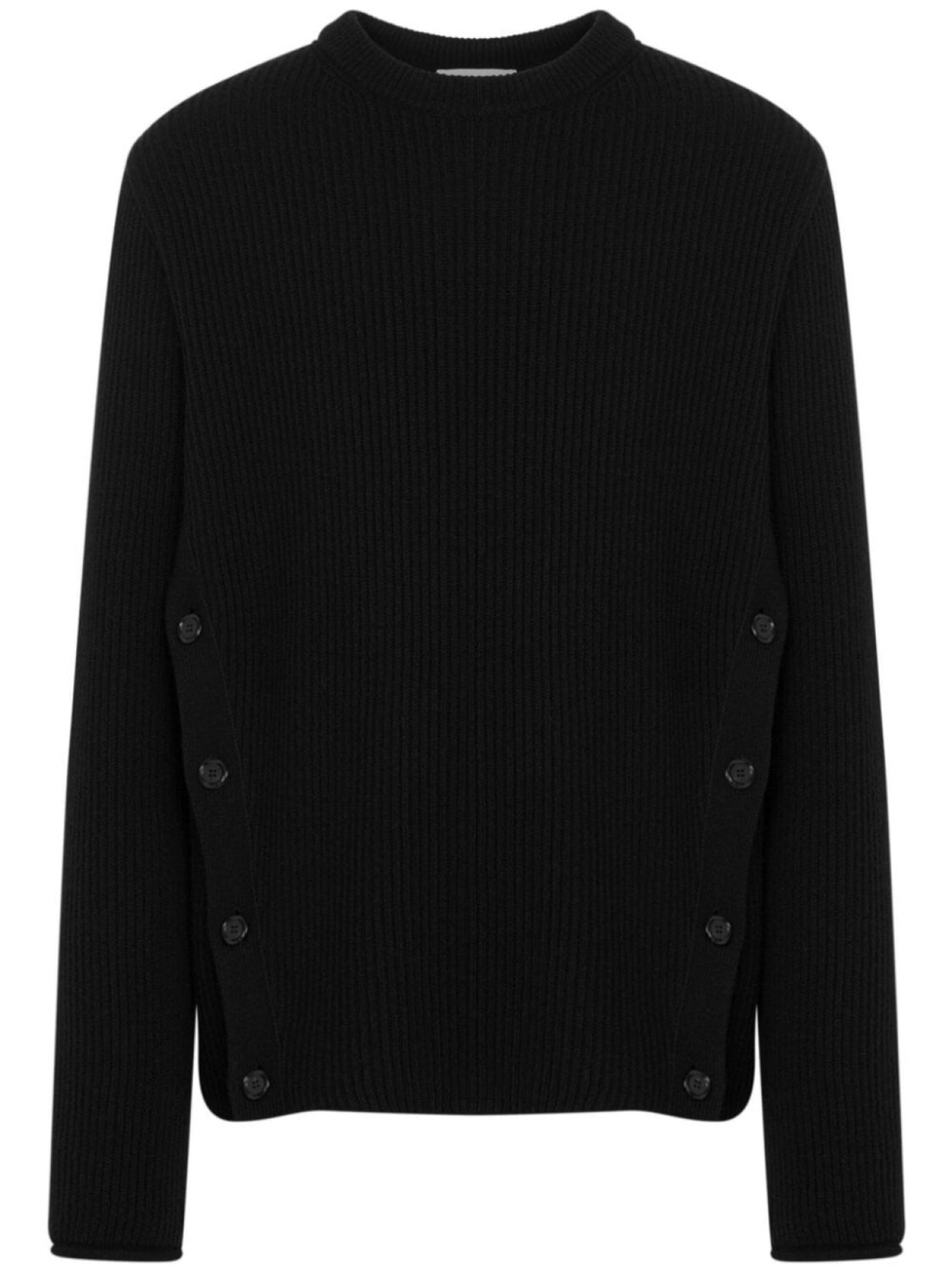 Moschino джемпер из вирджинской шерсти в рубчик, черный
Moschino джемпер из вирджинской шерсти в рубчик, черный