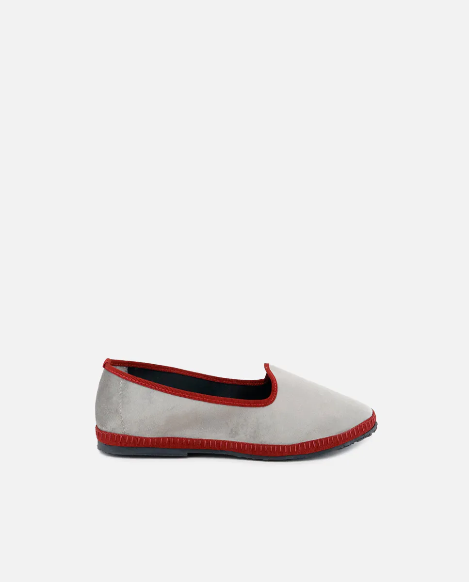 Бархатные балетки для девочек в венецианском стиле Eli 1957, серый
Бархатные балетки для девочек в венецианском стиле Eli 1957, серый