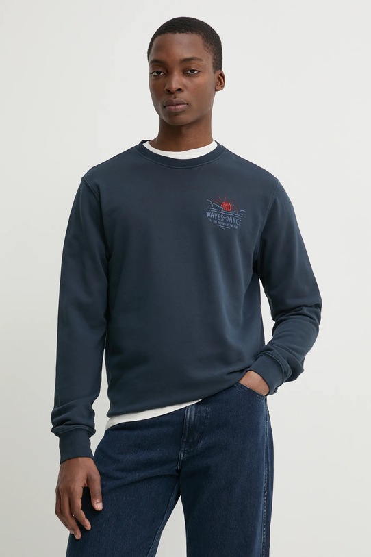 Хлопковая толстовка ORMAN Solid, темно-синий 
Хлопковая толстовка ORMAN Solid, темно-синий