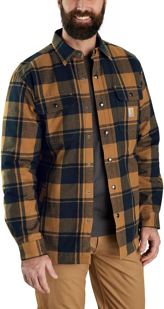 Carhartt мужская 106354 рубашка-поло с подкладкой из флиса и шерпы, свободного кроя, Carhartt Brown
Carhartt мужская 106354 рубашка-поло с подкладкой из флиса и шерпы, свободного кроя, Carhartt Brown