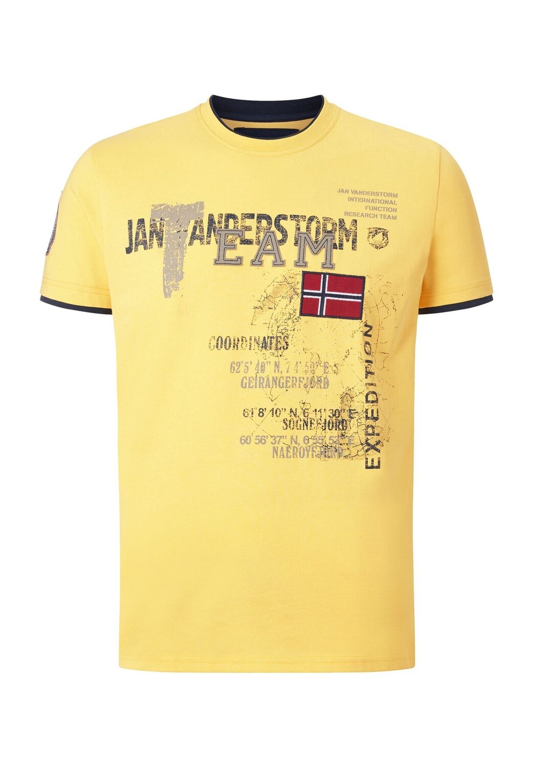 Футболка СЁЛЬВЕ JAN VANDERSTORM, желтый
Футболка СЁЛЬВЕ JAN VANDERSTORM, желтый
