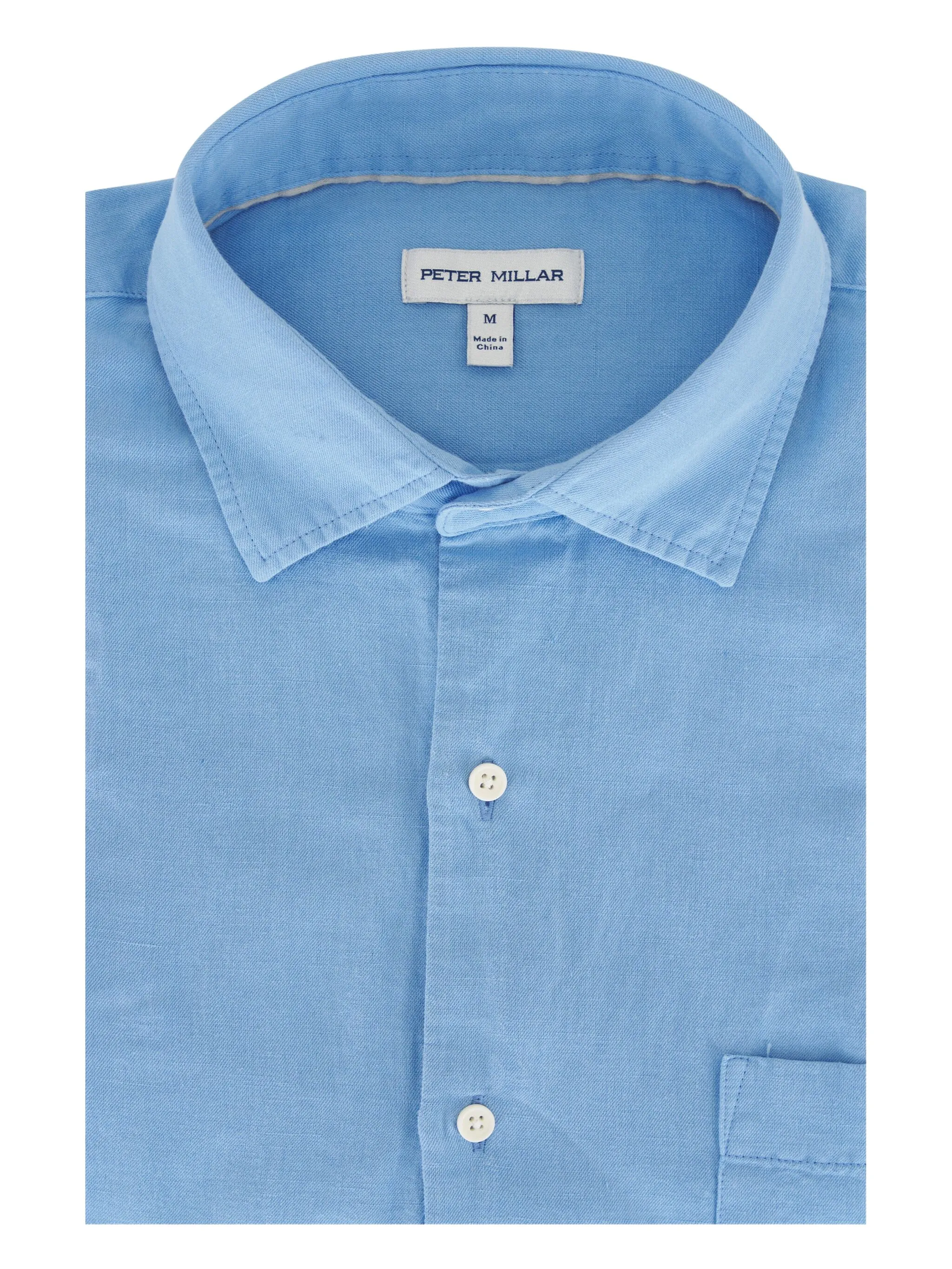 Рубашка из смеси льна и хлопка Peter Millar, синий
Рубашка из смеси льна и хлопка Peter Millar, синий