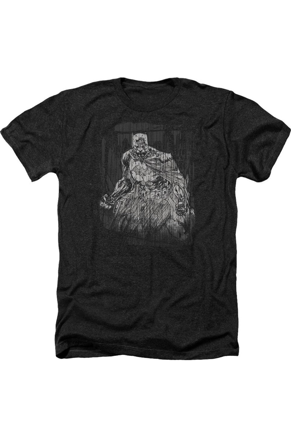Футболка / футболка Batman Pencilled Rain для взрослых Heather Gildan, черный
Футболка / футболка Batman Pencilled Rain для взрослых Heather Gildan, черный
