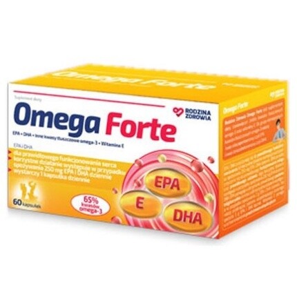 Капсулы Omega Forte 60 - Длительный срок действия Family Health
Капсулы Omega Forte 60 - Длительный срок действия Family Health