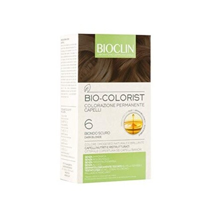 Перманентная краска для волос BIOCLIN Bio Colorist 6 Темно-русый
Перманентная краска для волос BIOCLIN Bio Colorist 6 Темно-русый