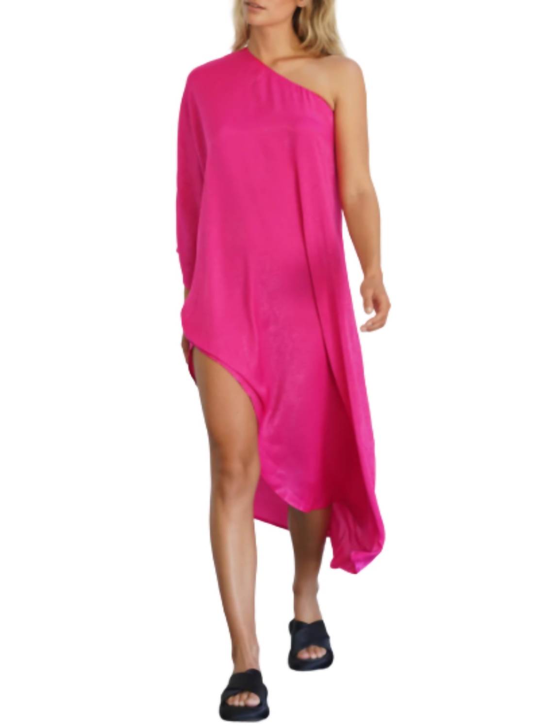 Taika Платье с одним плечом в розовом цвете LNA
Taika Платье с одним плечом в розовом цвете LNA