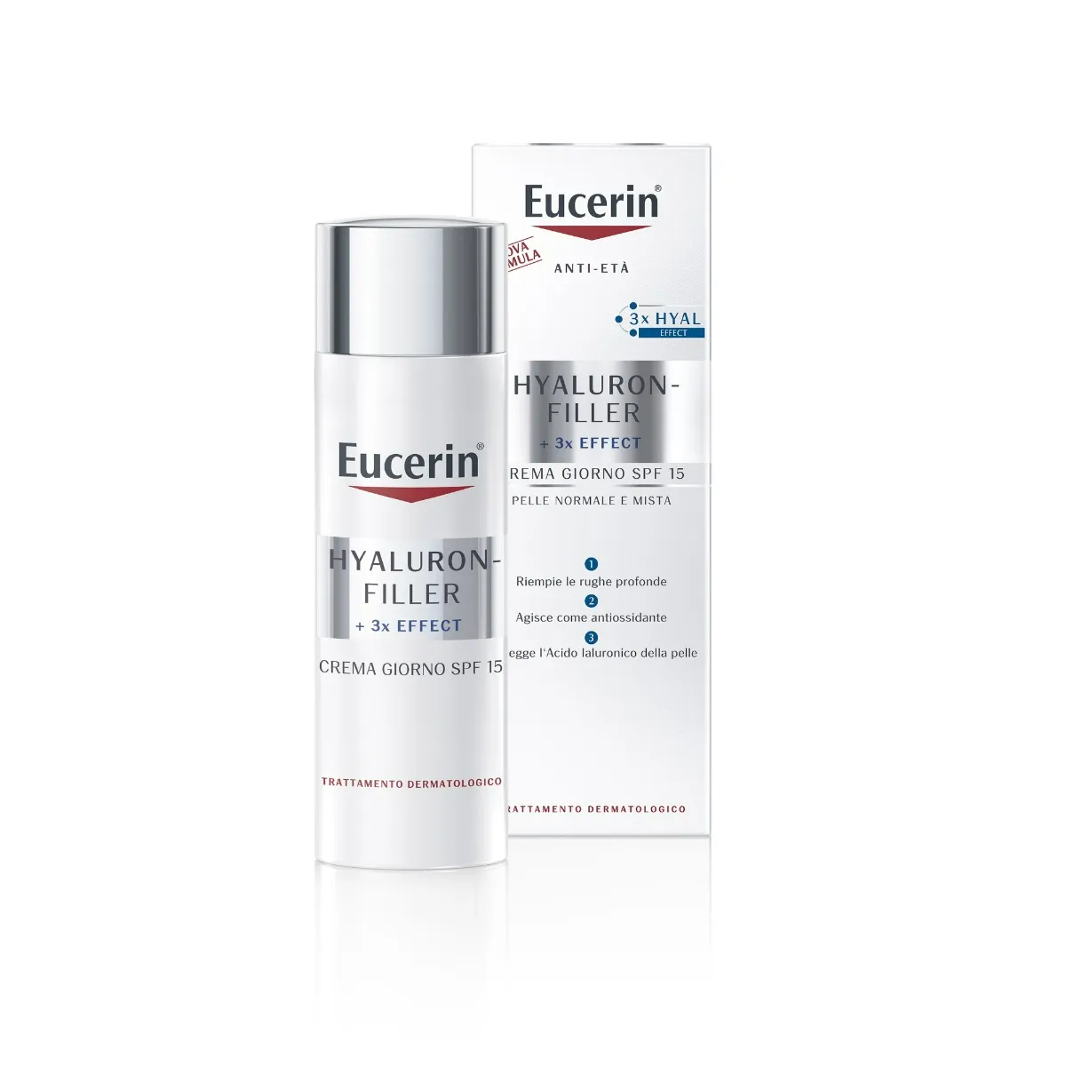 Eucerin Hyaluron Filler 50 мл Крем для нормальной и комбинированной кожи
Eucerin Hyaluron Filler 50 мл Крем для нормальной и комбинированной кожи
