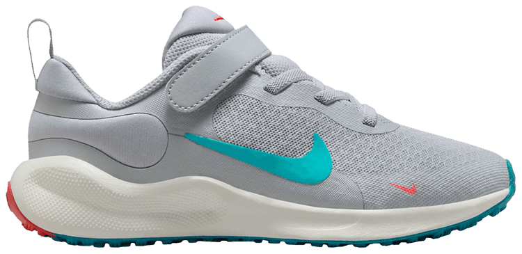Кроссовки Nike Revolution 7 PS 'Wolf Grey Dusty Cactus', серый 
Кроссовки Nike Revolution 7 PS 'Wolf Grey Dusty Cactus', серый