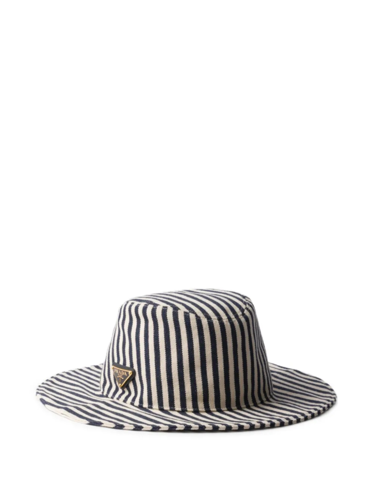 Полосатая шляпа Prada, синий
Полосатая шляпа Prada, синий