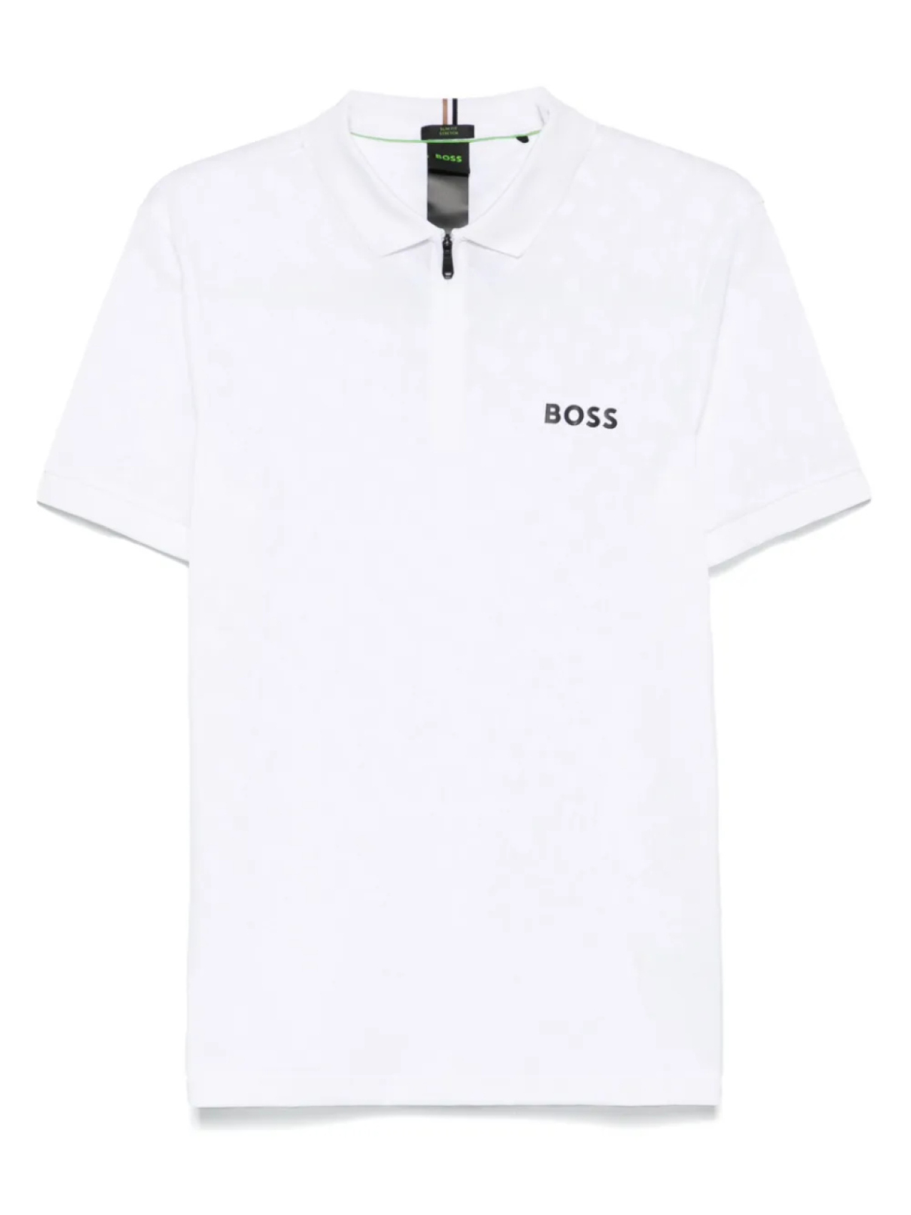 Рубашка поло с жаккардовым узором и монограммой BOSS, белый
Рубашка поло с жаккардовым узором и монограммой BOSS, белый
