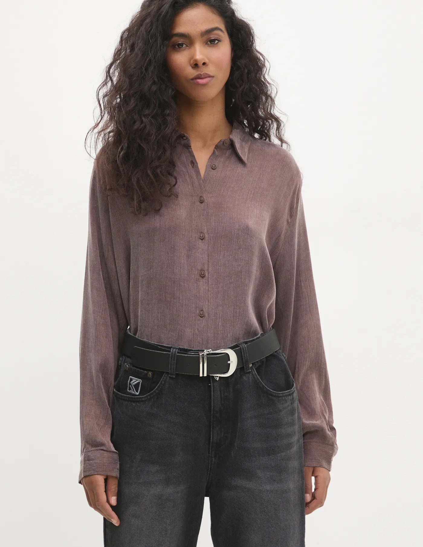 Рубашка Answear Lab, коричневый
Рубашка Answear Lab, коричневый