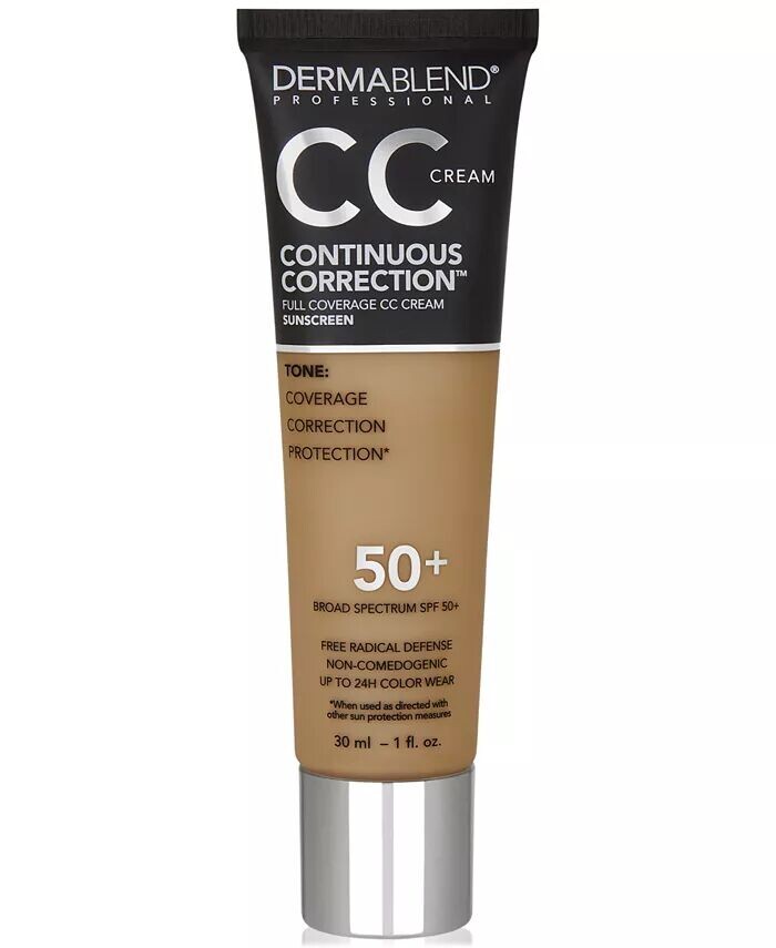 СС-крем непрерывной коррекции SPF 50+ Dermablend, цвет 50N
СС-крем непрерывной коррекции SPF 50+ Dermablend, цвет 50N