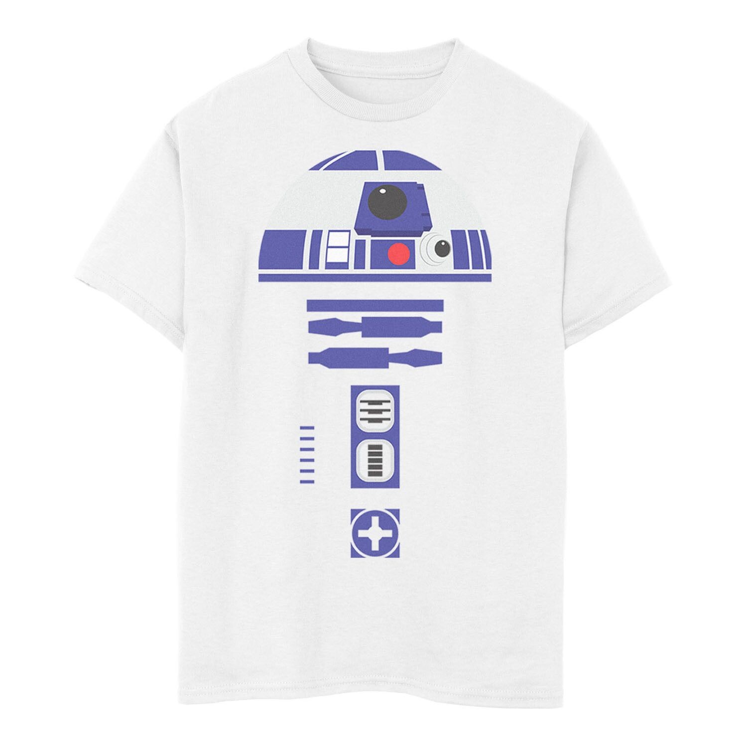 Простая костюмная футболка R2-D2 на Хэллоуин для мальчиков 8–20 лет со «Звездными войнами» Licensed Character
Простая костюмная футболка R2-D2 на Хэллоуин для мальчиков 8–20 лет со «Звездными войнами» Licensed Character