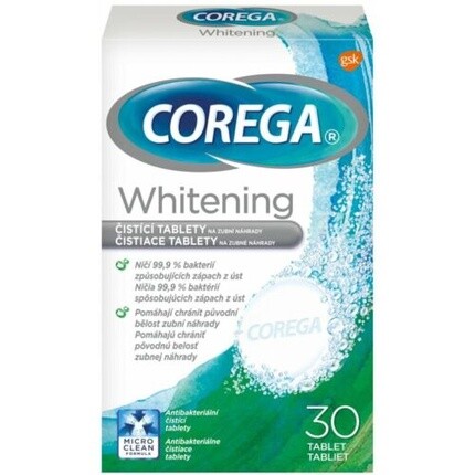 Отбеливание 30 шт., Corega 
Отбеливание 30 шт., Corega