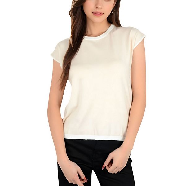 Женский топ с полосками и контрастной отделкой на рукавах Anna-Kaci, Light Beige
Женский топ с полосками и контрастной отделкой на рукавах Anna-Kaci, Light Beige