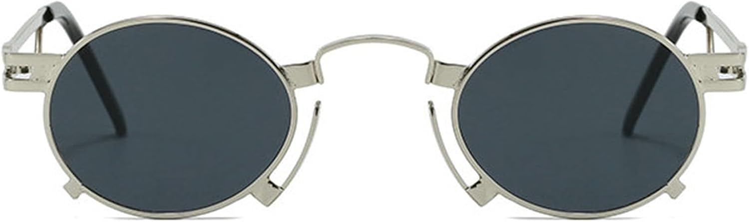 Солнцезащитные очки COTIA маленькие круглые, для мужчин и женщин, в стиле ретро, овальные, с металлической оправой, с оригинальным дизайном, в стиле панк, Silver Grey
Солнцезащитные очки COTIA маленькие круглые, для мужчин и женщин, в стиле ретро, овальные, с металлической оправой, с оригинальным дизайном, в стиле панк, Silver Grey