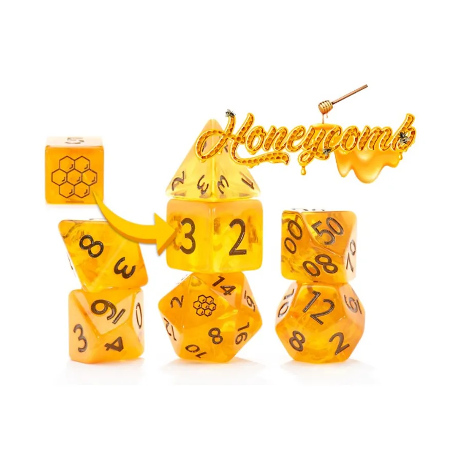 Набор полиэфиров Flowstone — соты (7), Miscellaneous Dice & Accessories (Gate Keeper Games)
Набор полиэфиров Flowstone — соты (7), Miscellaneous Dice & Accessories (Gate Keeper Games)