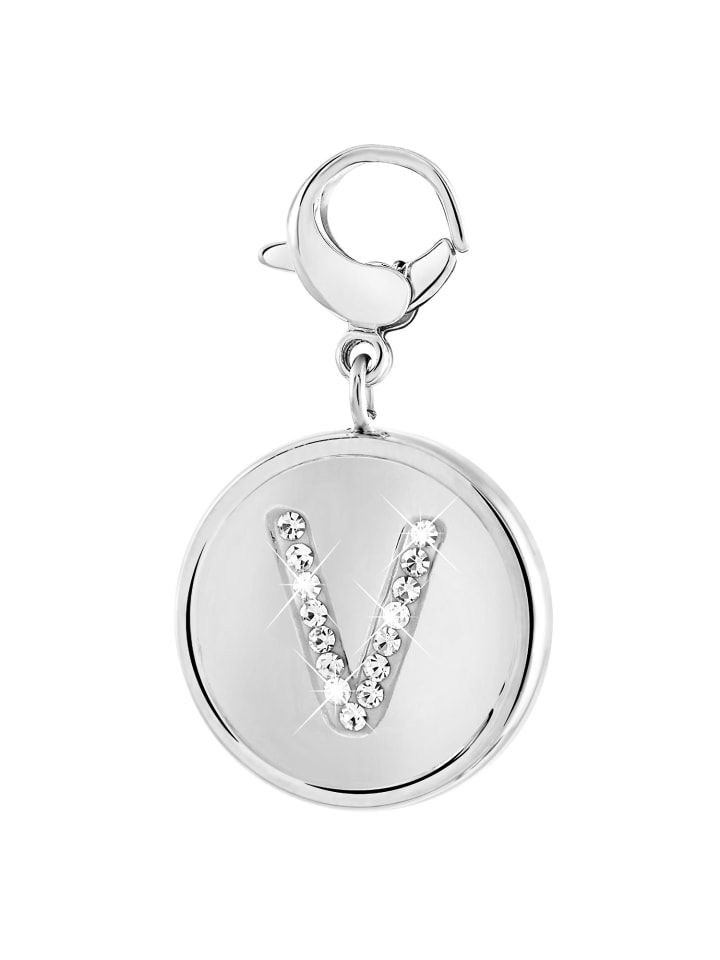 Круглый кулон в форме буквы V Lucardi
Круглый кулон в форме буквы V Lucardi