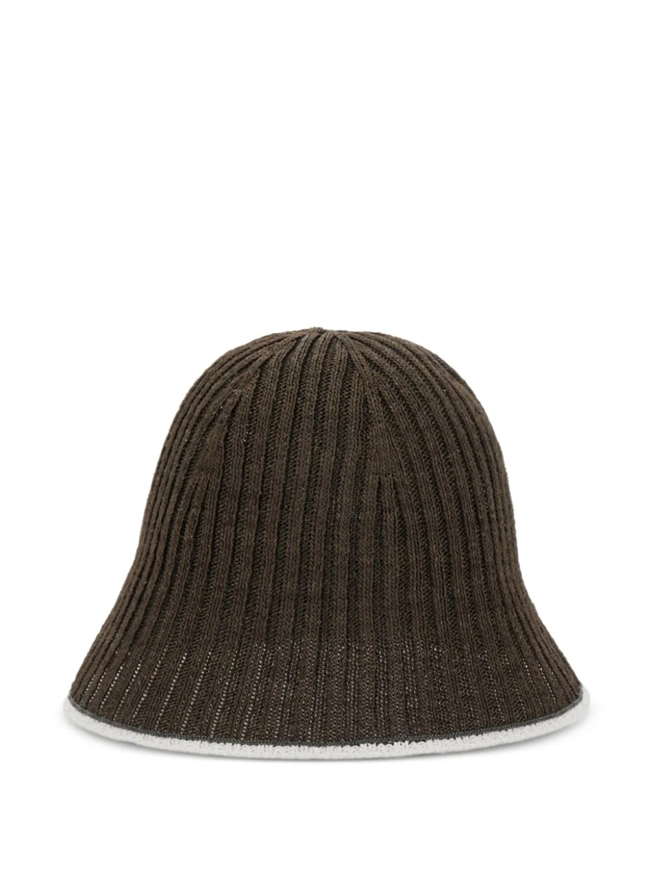 Шапка-ведро из рубчатой вязки Brunello Cucinelli, коричневый
Шапка-ведро из рубчатой вязки Brunello Cucinelli, коричневый