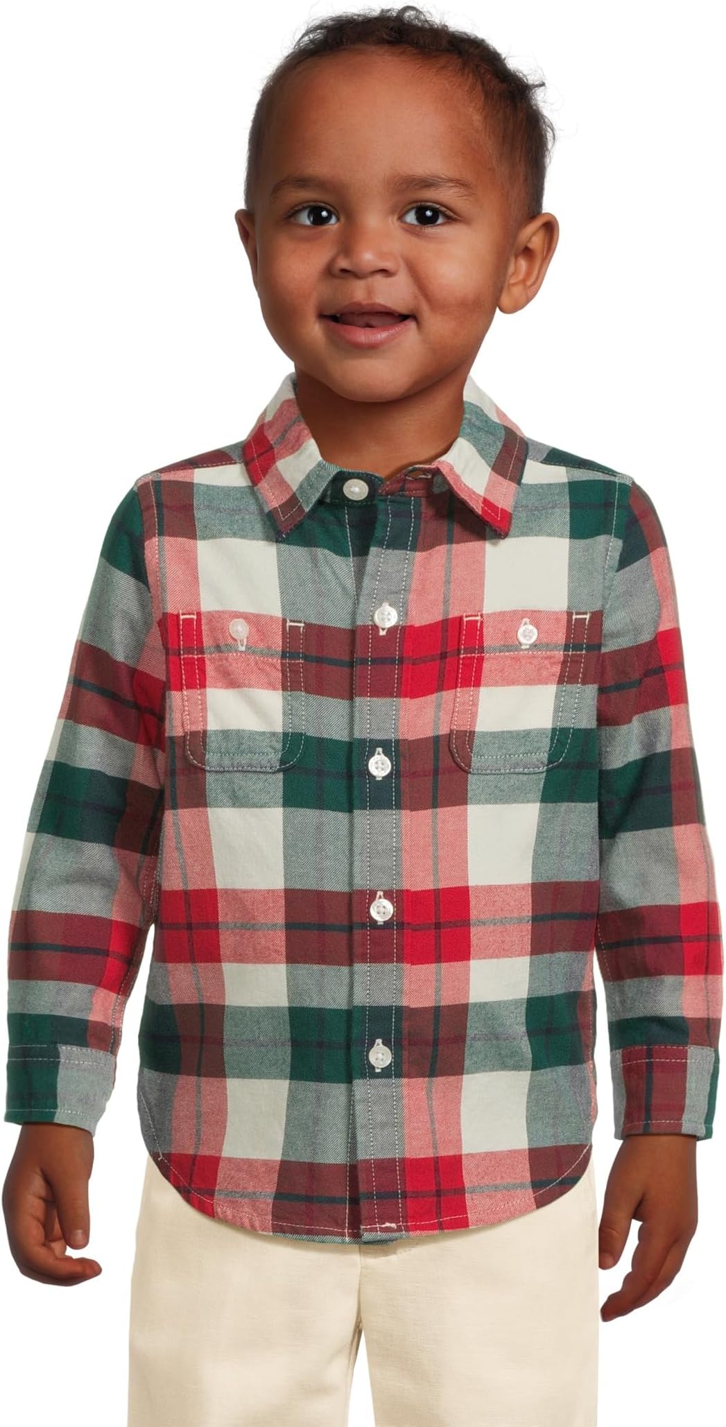 Рубашка из клетчатого твила с застежкой на пуговицы Janie and Jack, Multicolor
Рубашка из клетчатого твила с застежкой на пуговицы Janie and Jack, Multicolor