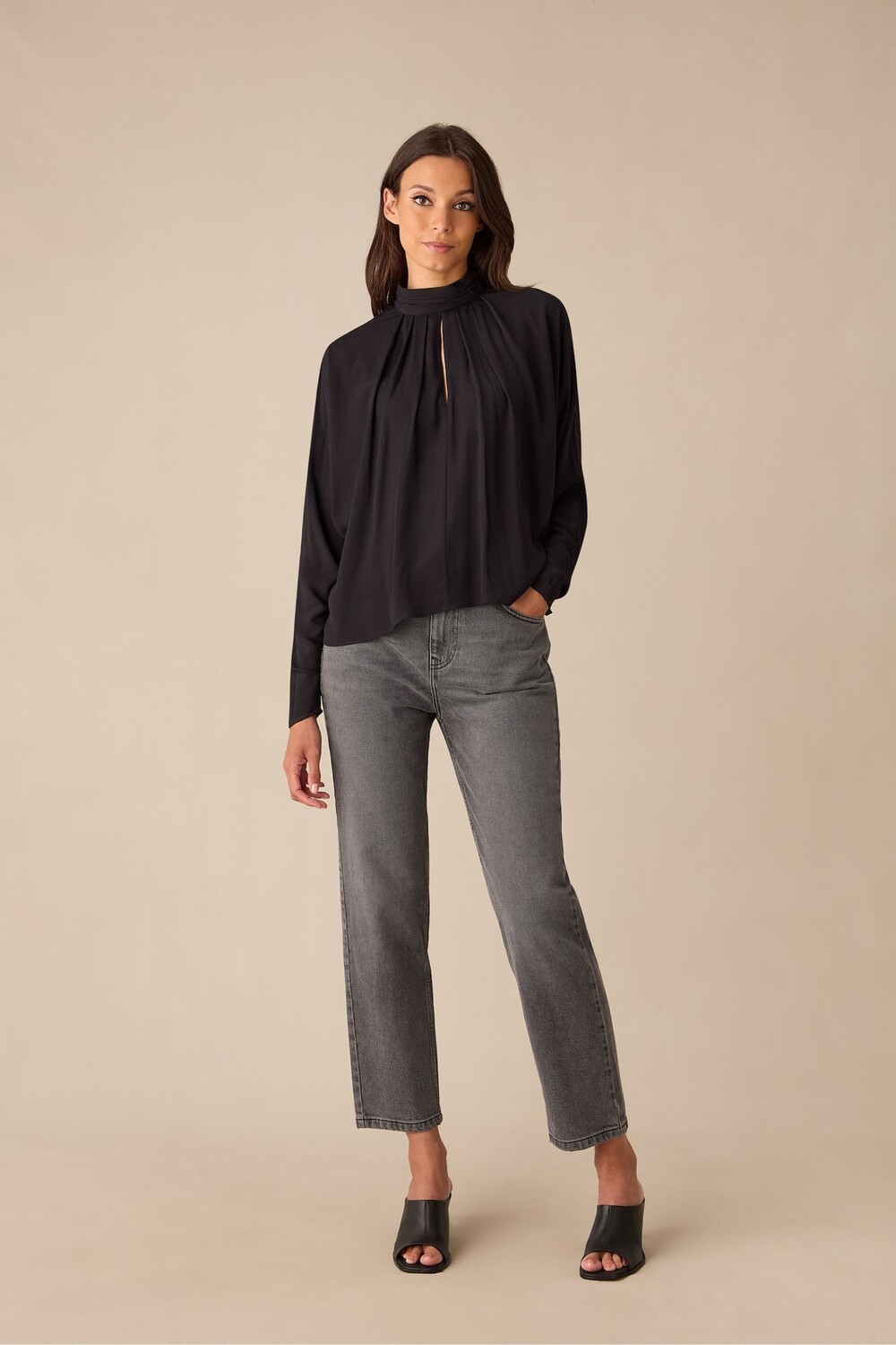 Блузка с рукавами «летучая мышь» Ro&Zo, черный
Блузка с рукавами «летучая мышь» Ro&Zo, черный