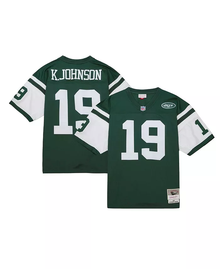 Мужская реплика джерси Legacy 1998 года Keyshawn Johnson в зеленом цвете New York Jets Mitchell & Ness
Мужская реплика джерси Legacy 1998 года Keyshawn Johnson в зеленом цвете New York Jets Mitchell & Ness