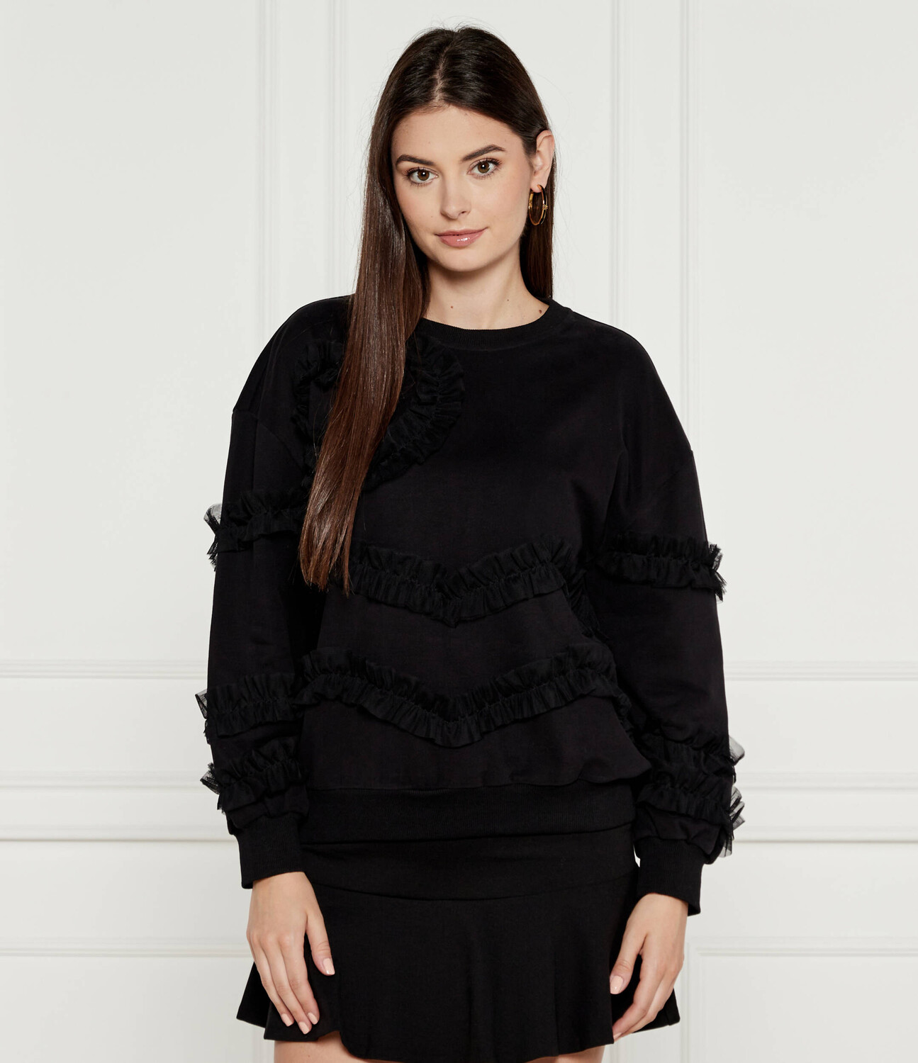 Толстовка Twinset U&B Regular Fit, черный
Толстовка Twinset U&B Regular Fit, черный