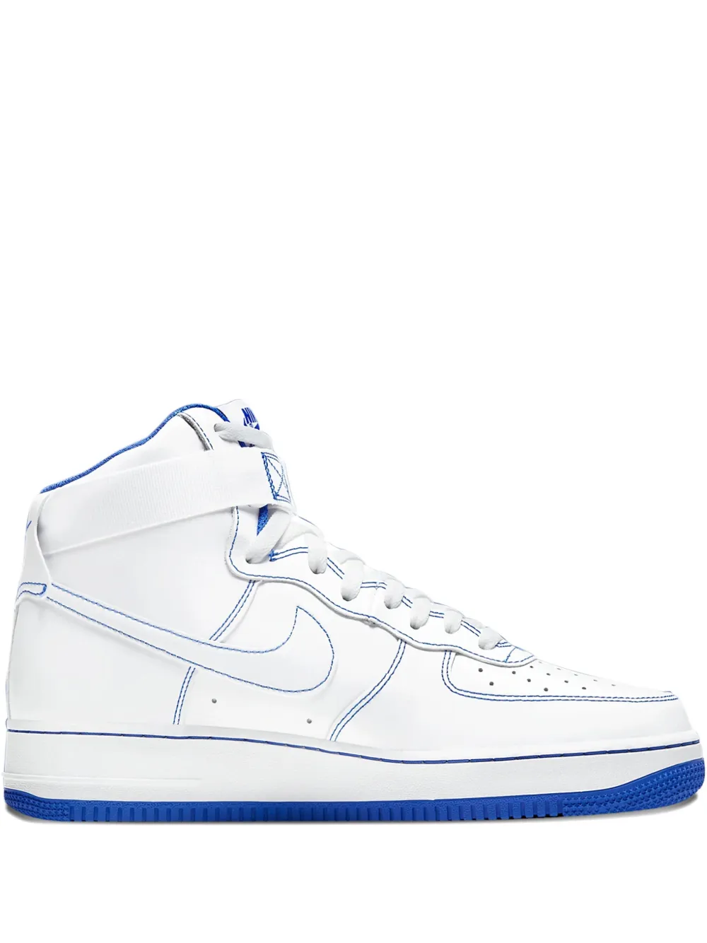 Кроссовки Air Force 1 High Stitch «Белый / Королевский синий» Nike
Кроссовки Air Force 1 High Stitch «Белый / Королевский синий» Nike