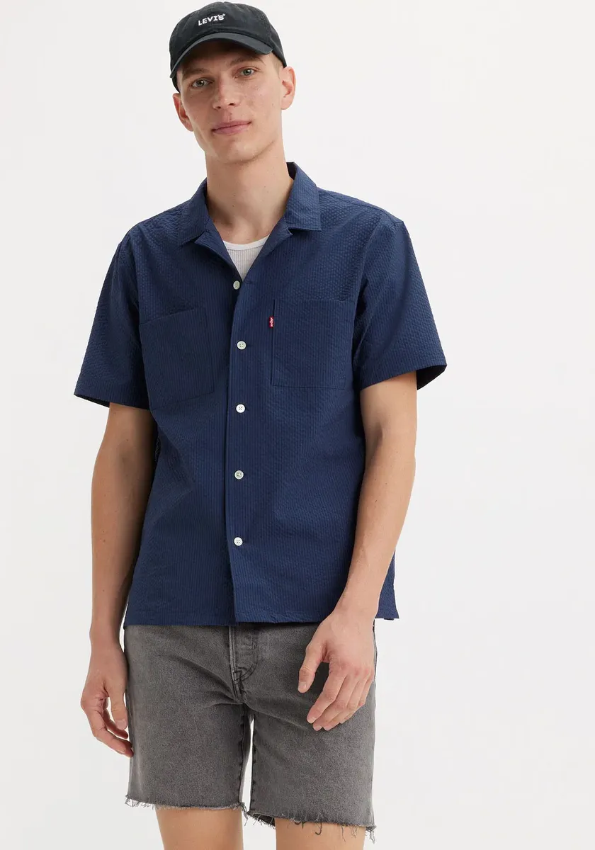 Рубашка Levi's с короткими рукавами "THE STANDARD CAMP SHIRT BLUES", цвет Naval Academy
Рубашка Levi's с короткими рукавами "THE STANDARD CAMP SHIRT BLUES", цвет Naval Academy