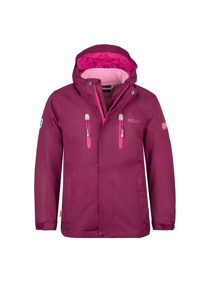 Куртка Trollkids 3, цвет plum/fireberry
Куртка Trollkids 3, цвет plum/fireberry