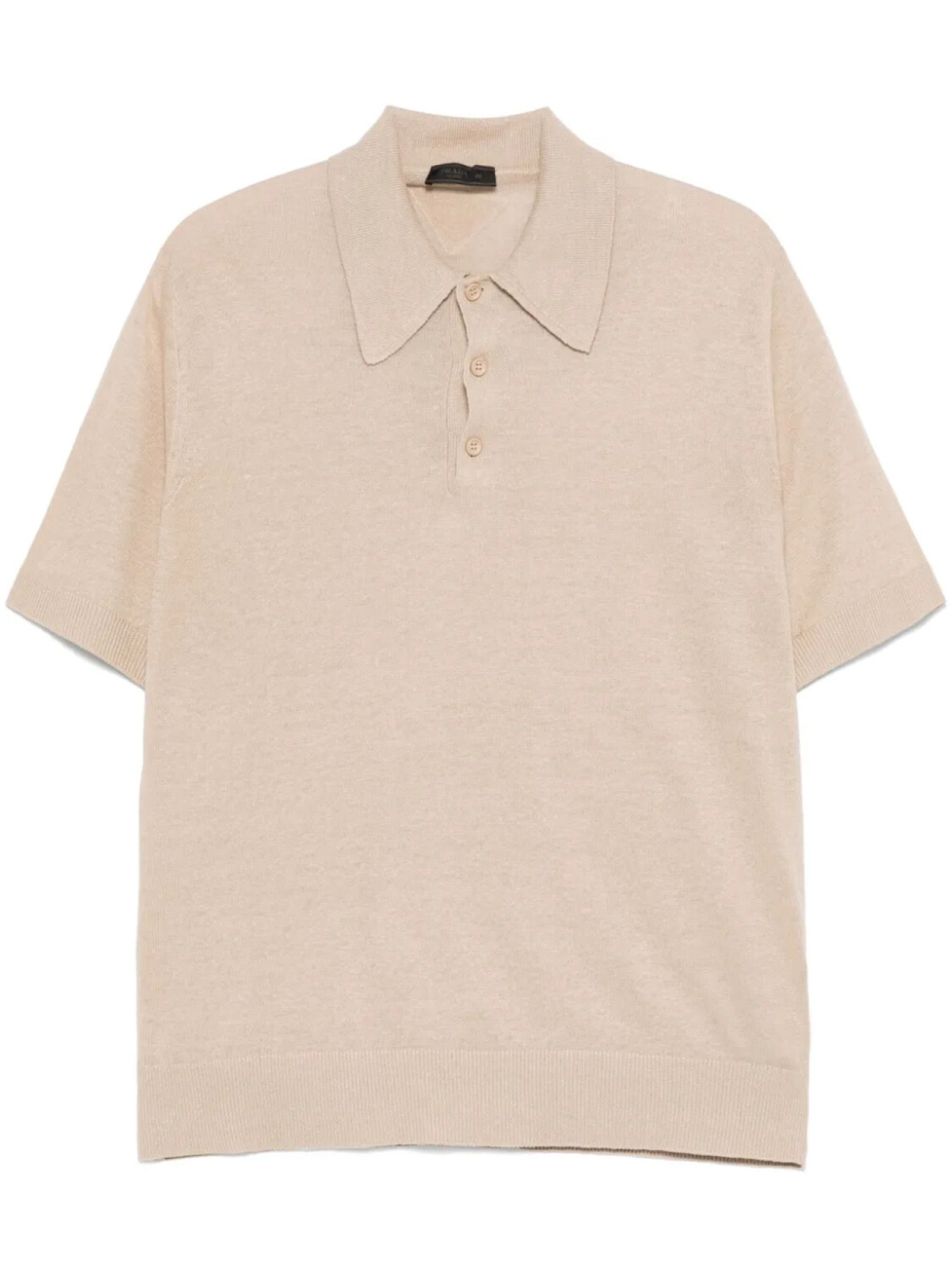 Prada рубашка поло тонкой вязки, нейтральный
Prada рубашка поло тонкой вязки, нейтральный