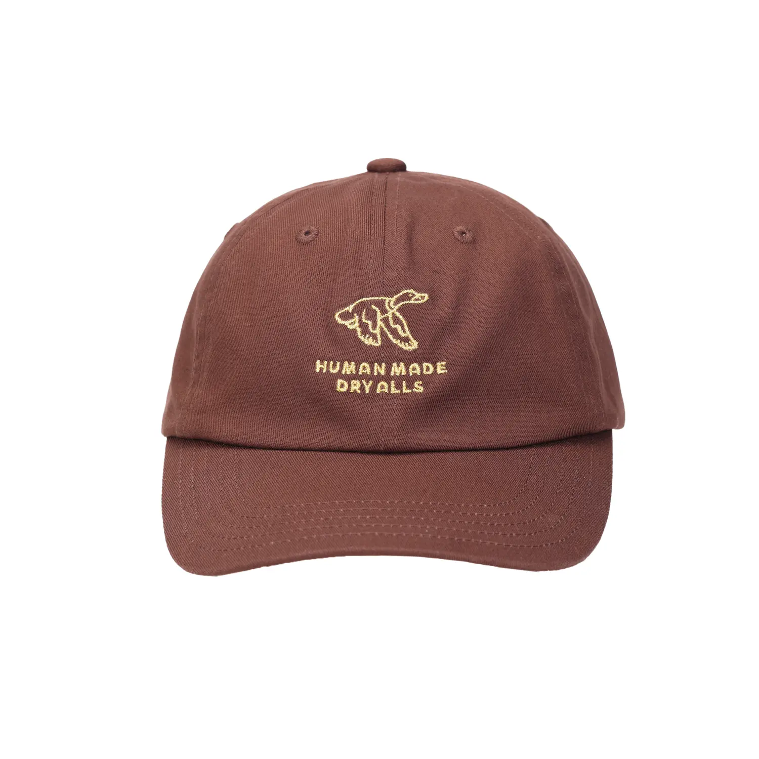 HUMAN MADE Бейсболка унисекс коричневая, Brown
HUMAN MADE Бейсболка унисекс коричневая, Brown