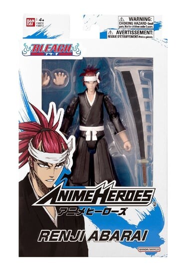 BANDAI (V), Фигурка Anime Heroes Bleach Абарай Ренджи
BANDAI (V), Фигурка Anime Heroes Bleach Абарай Ренджи