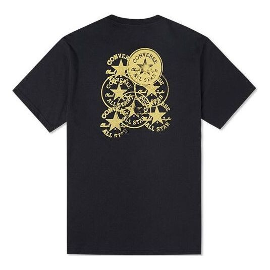 Футболка men's chuck printing knit sports round neck short sleeve black Converse, черный
Футболка men's chuck printing knit sports round neck short sleeve black Converse, черный