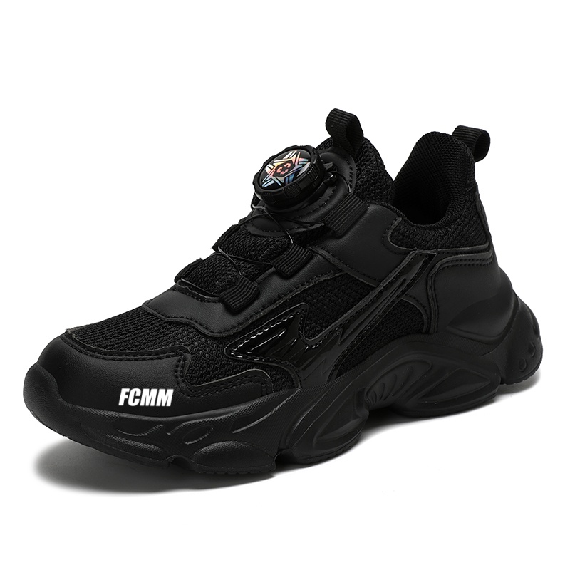 Нескользящие и дышащие низкие детские кроссовки для повседневной носки FCMM, черный
Нескользящие и дышащие низкие детские кроссовки для повседневной носки FCMM, черный