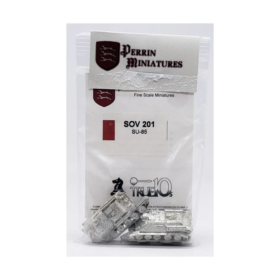 СУ-85, WWII Miniatures - USSR (10mm) (Perrin Miniatures)
СУ-85, WWII Miniatures - USSR (10mm) (Perrin Miniatures)