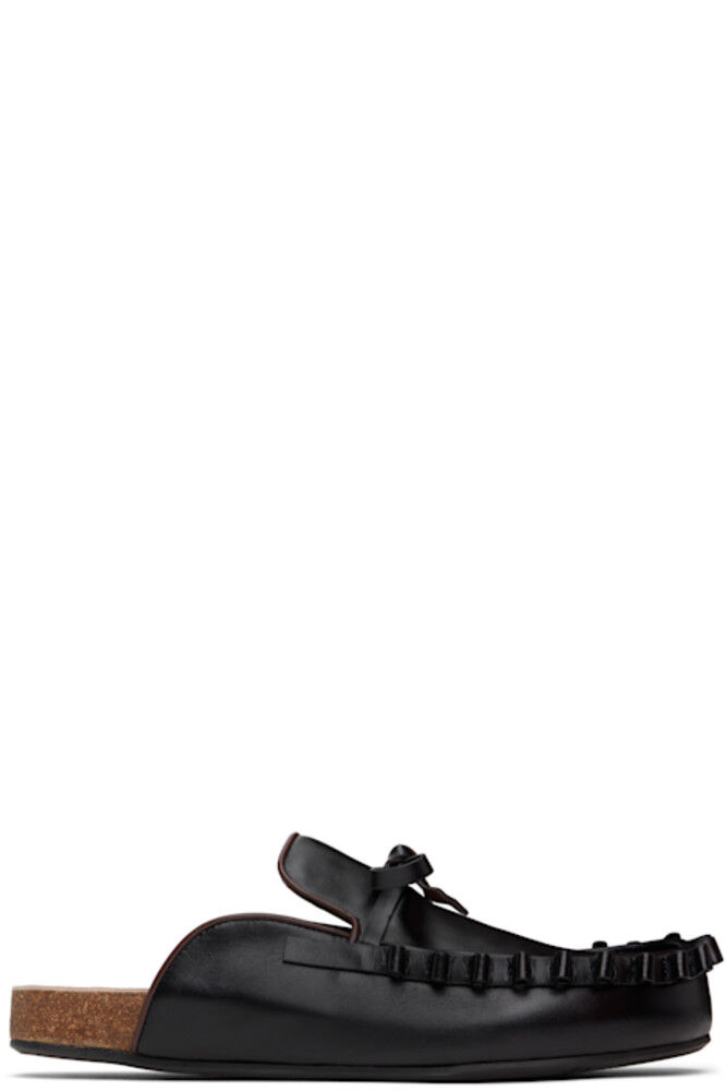 Черные мокасины с оборками JW Anderson
Черные мокасины с оборками JW Anderson