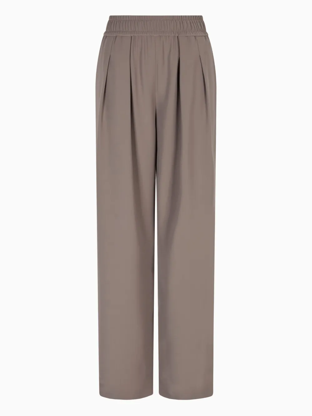 Брюки с эластичным поясом и складками EMPORIO ARMANI, нейтральный
Брюки с эластичным поясом и складками EMPORIO ARMANI, нейтральный