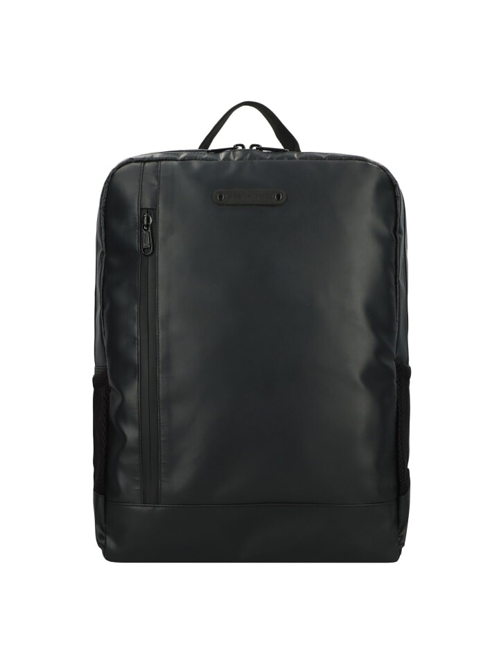 Рюкзак Greenburry Upcycled Tarpaulin 395 cm Laptopfach, черный 
Рюкзак Greenburry Upcycled Tarpaulin 395 cm Laptopfach, черный