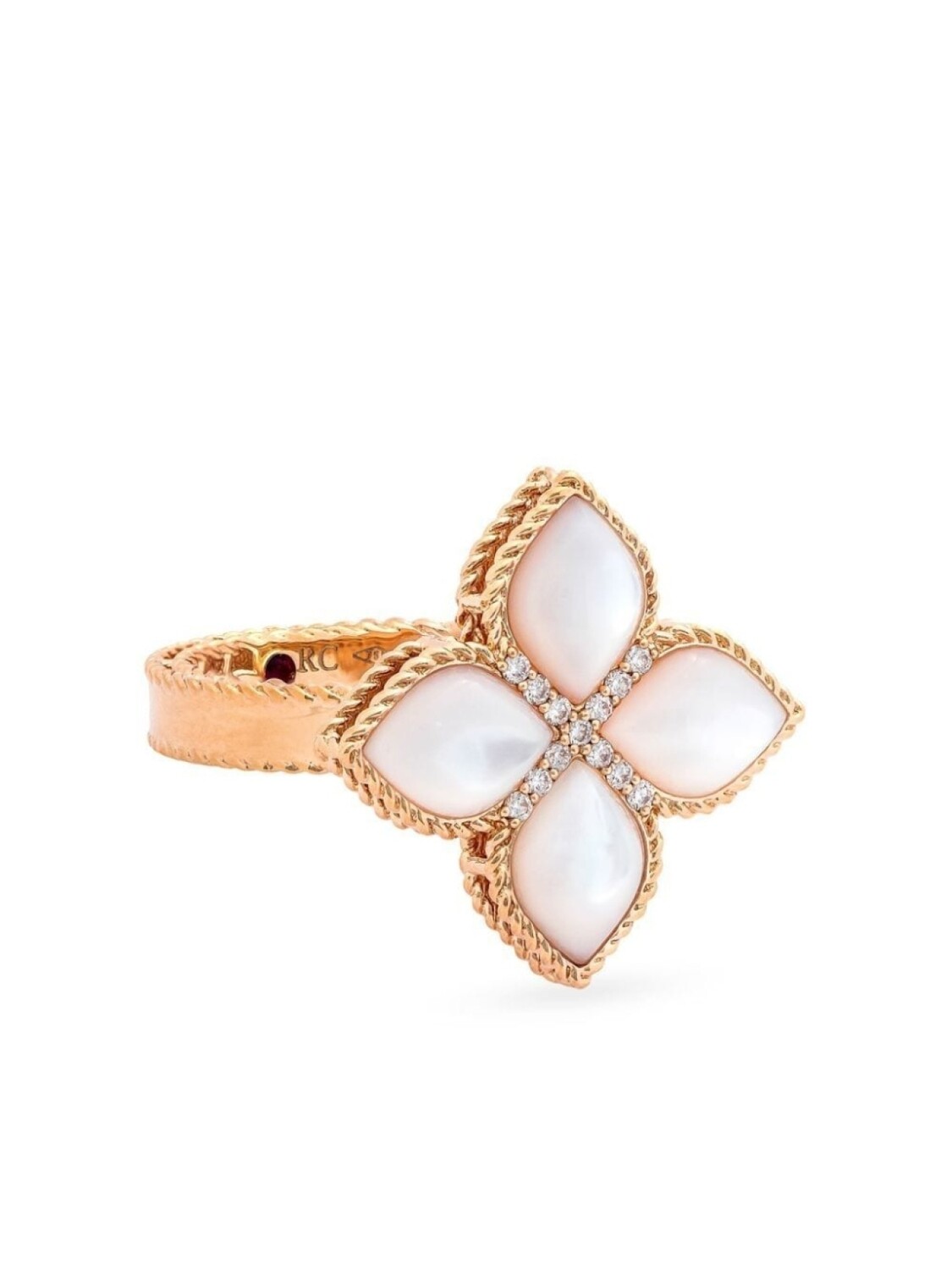 Кольцо Princess Flower из розового золота с перламутром Roberto Coin, розовый
Кольцо Princess Flower из розового золота с перламутром Roberto Coin, розовый