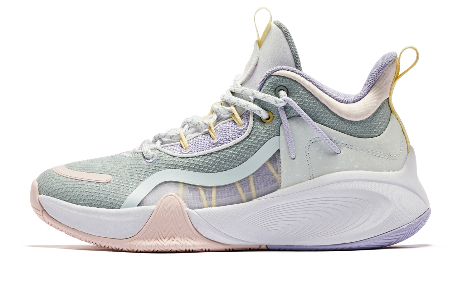 QIAODAN Женские противоскользящие износостойкие баскетбольные кроссовки мид-топ зеленые фиолетовые
QIAODAN Женские противоскользящие износостойкие баскетбольные кроссовки мид-топ зеленые фиолетовые