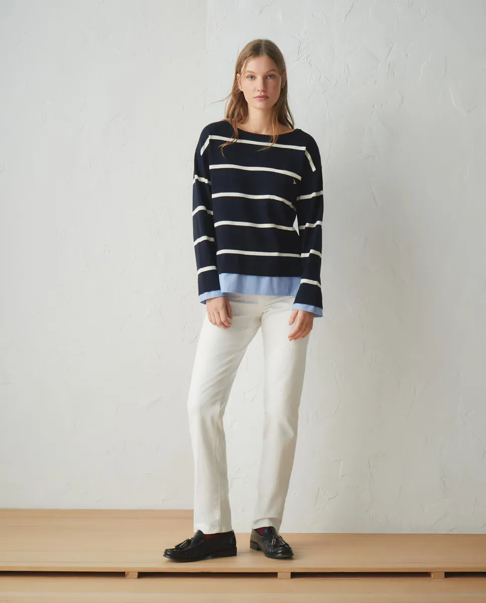 Женские базовые полуузкие брюки Lloyd's, белый
Женские базовые полуузкие брюки Lloyd's, белый