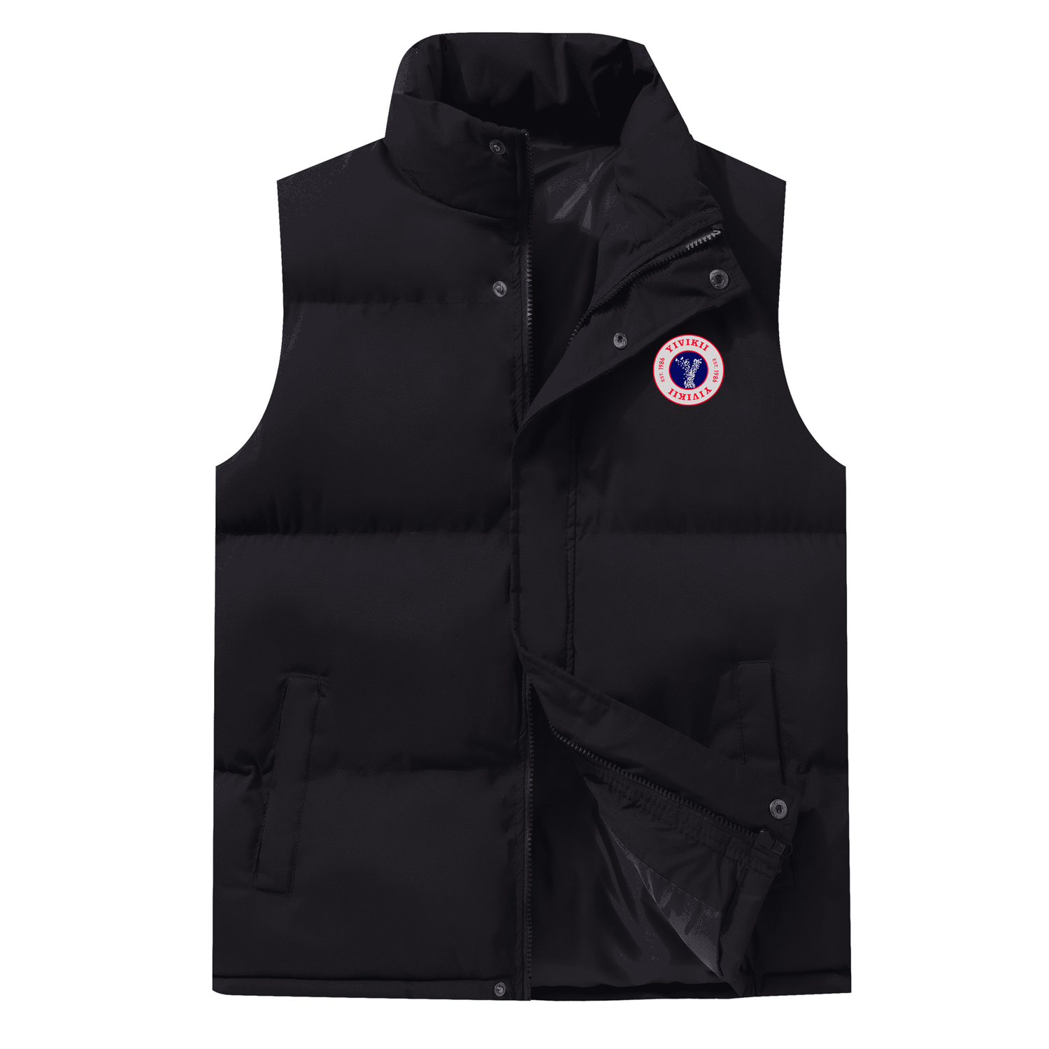 YIVIKII Жилет унисекс, Black 
YIVIKII Жилет унисекс, Black