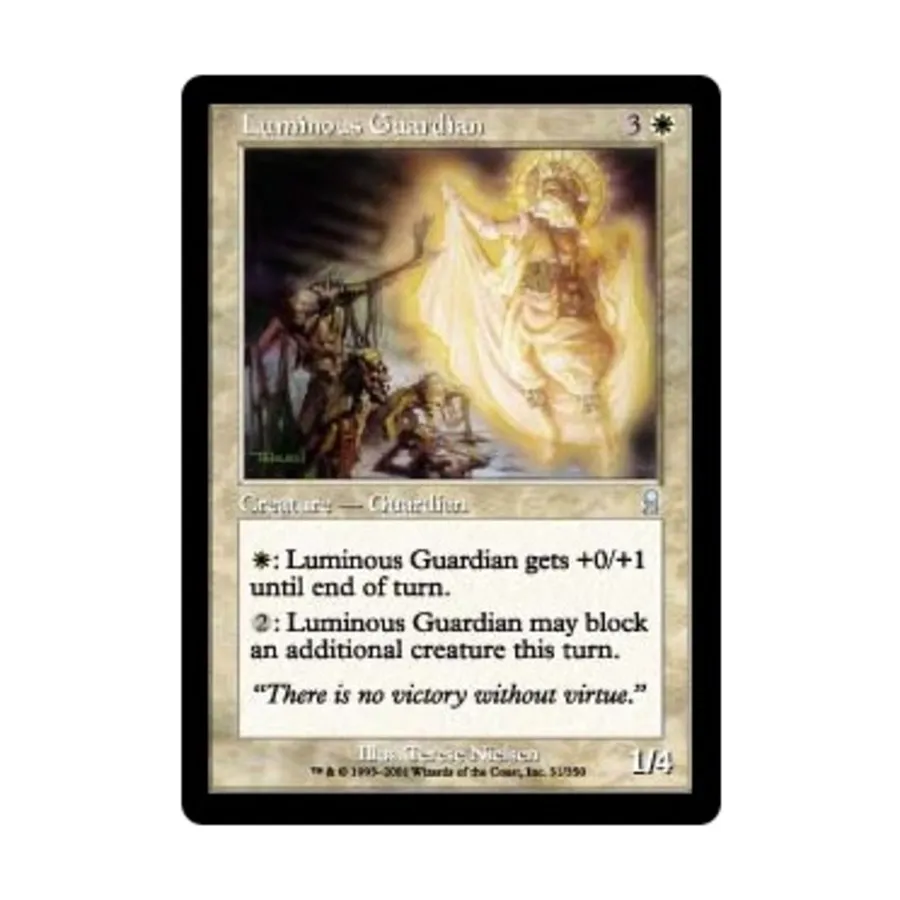 CCG Светящийся страж (U), MTG - Odyssey
CCG Светящийся страж (U), MTG - Odyssey