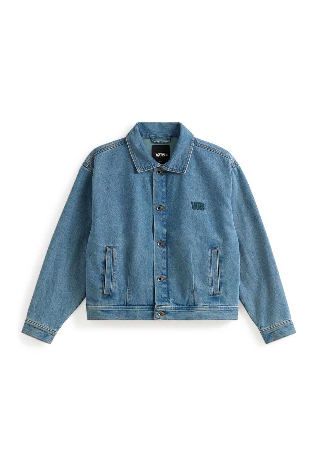VANS Куртка для межсезонья 'Pomona Station' в синем дениме
VANS Куртка для межсезонья 'Pomona Station' в синем дениме