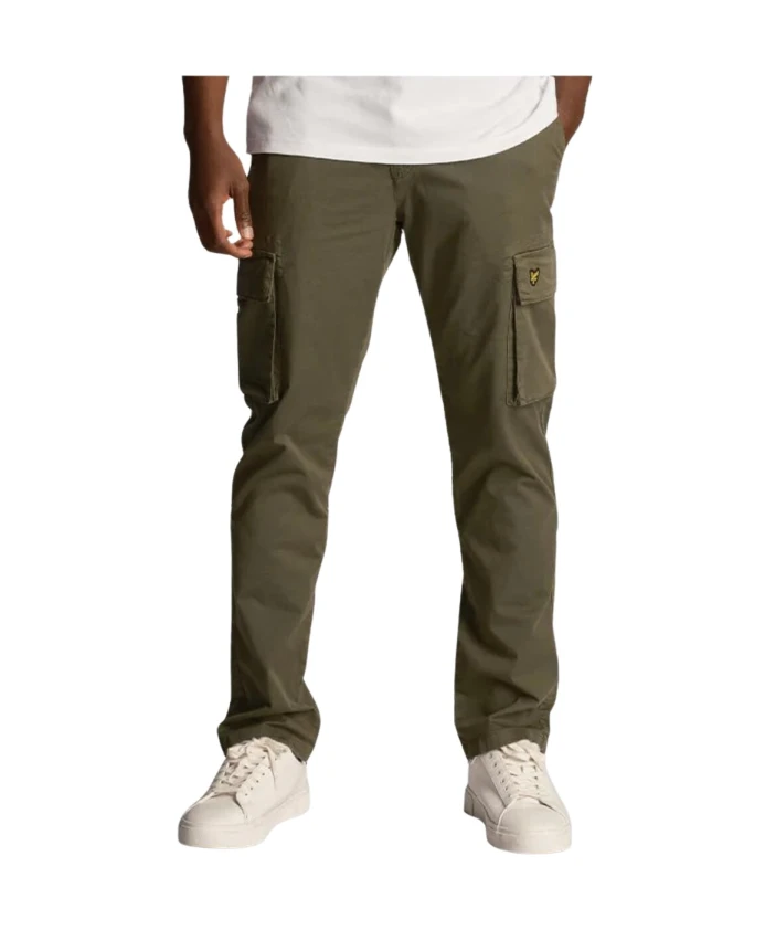Зеленые брюки-карго на молнии Lyle & Scott, зеленый
Зеленые брюки-карго на молнии Lyle & Scott, зеленый