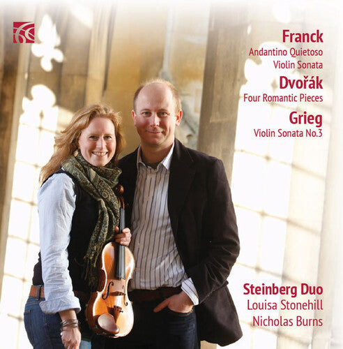 CD диск Franck / Steinberg Duo / Stonehill / Burns: Works for Violin & Piano: Franck Dvorak & Grieg
CD диск Franck / Steinberg Duo / Stonehill / Burns: Works for Violin & Piano: Franck Dvorak & Grieg