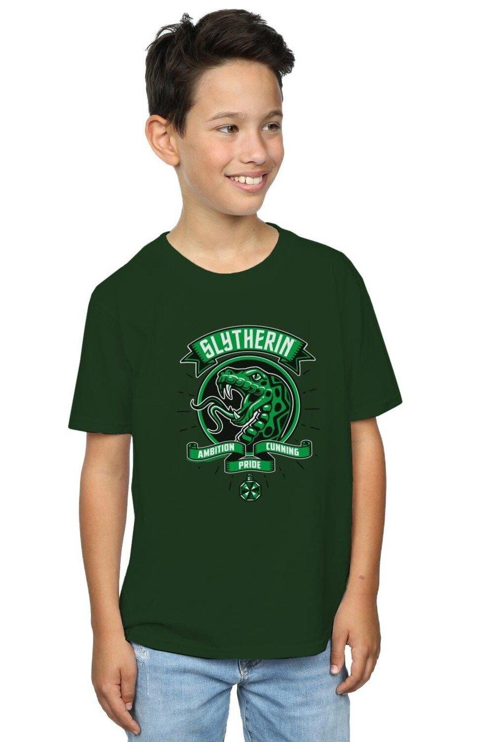 Футболка Слизерина с гербом мультяшек Harry Potter, зеленый
Футболка Слизерина с гербом мультяшек Harry Potter, зеленый